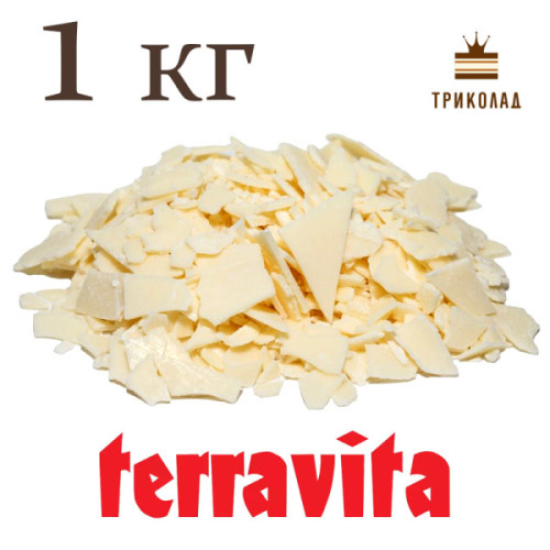 Глазур біла кондитерська ТМ Terravita Польща 1 кг