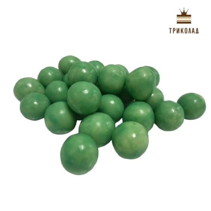 Драже хрусткі кульки Lux pearls з яблучним смаком (13-16 мм), 50 г Драже хрусткі кульки Lux pearls з яблучним смаком (13-16 мм), 50 г
