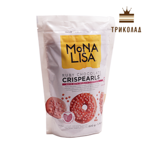 Crispearls Ruby, Mona Lisa, TM Callebaut, 800 г