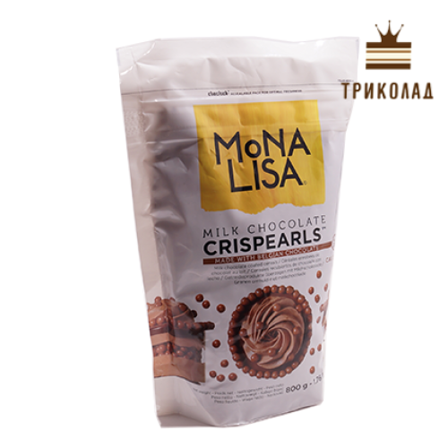 Crispearls молочні, Mona Lisa, ТМ Callebaut, 800 г