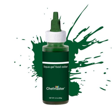 Гелевий барвник Liqua-Gel Forest Green, Chefmaster, 65 г