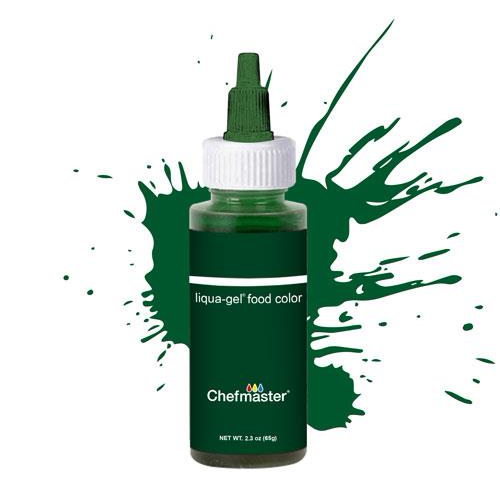 Гелевий барвник Liqua-Gel Forest Green, Chefmaster, 65 г