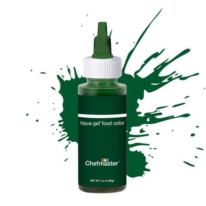 Гелевий барвник Liqua-Gel Forest Green, Chefmaster, 65 г Гелевий барвник Liqua-Gel Forest Green, Chefmaster, 65 г