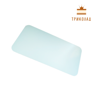 Підкладка біла одношарова, прямокутна 7 * 14 см, 10 шт