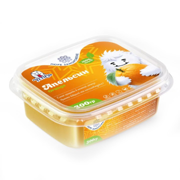 Пюре Апельсин с/м без цукру ТМ YetiCo, 300 г