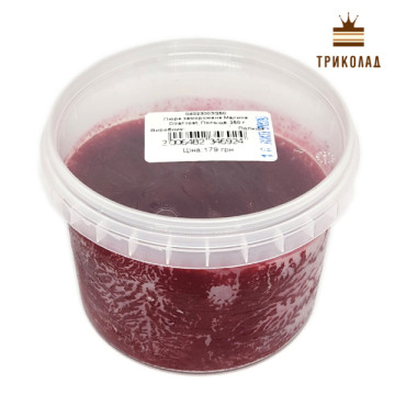 Чорна смородина з цукром 10,4%. Пюре заморожене TM Dira Бельгія 250 г