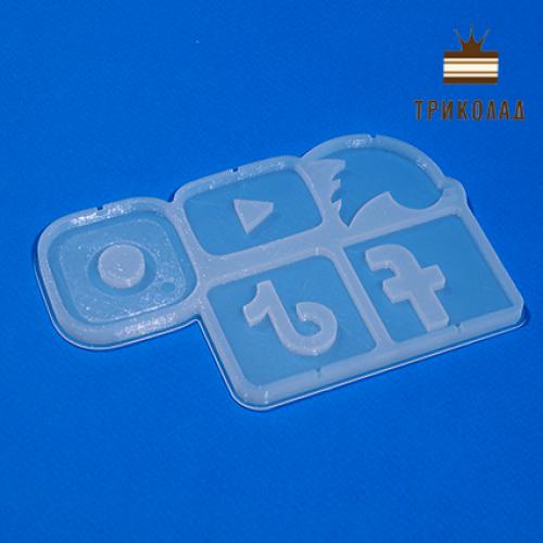 Силіконовий mould для льодяників 