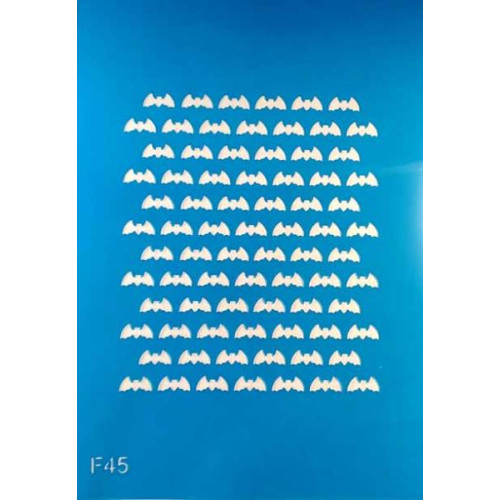 Трафарет кондитерський Кажани 1, 14*20 см, 1 шт.